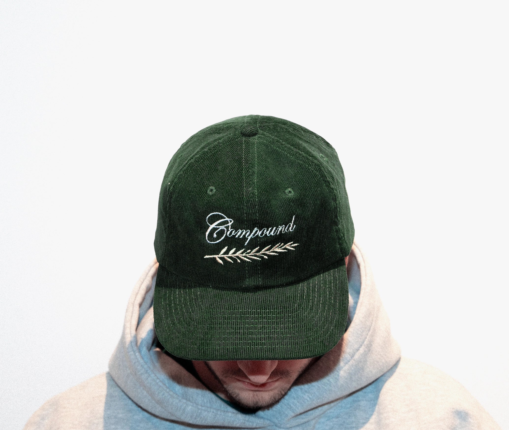 Racing Club Cord Cap - Heritage Green