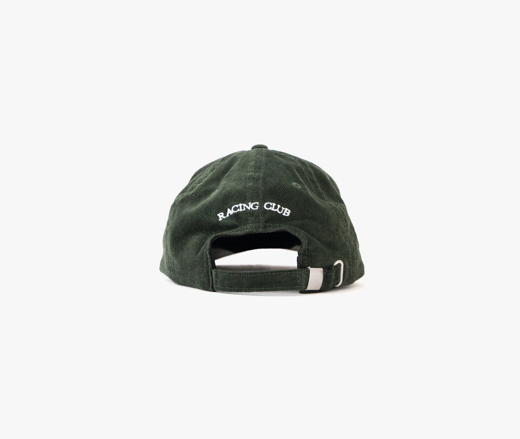 Racing Club Cord Cap - Heritage Green