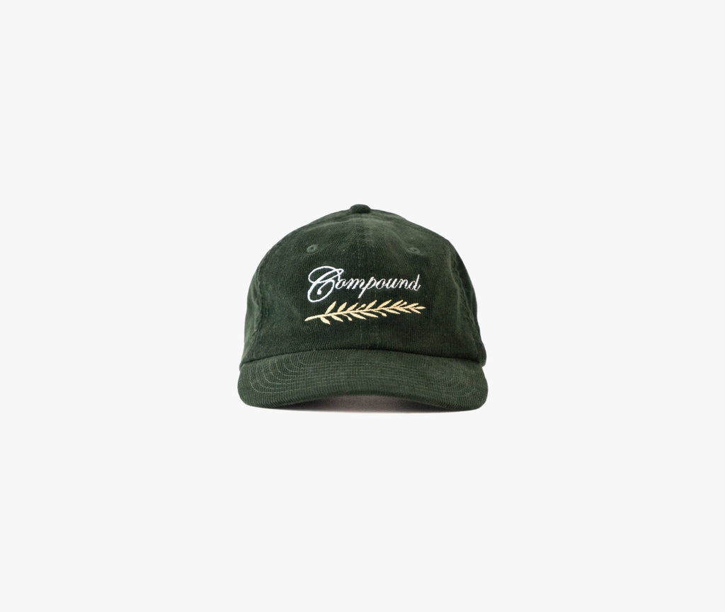 Racing Club Cord Cap - Heritage Green
