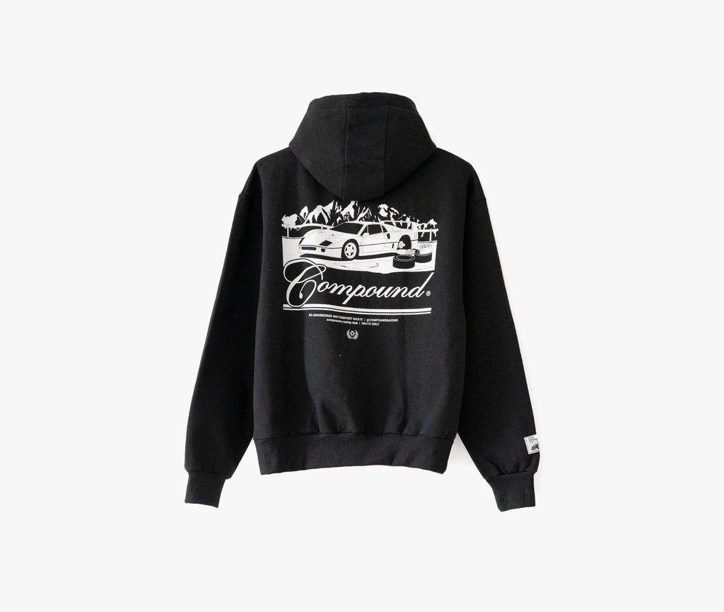 Alpine Adventures Hoodie - Black