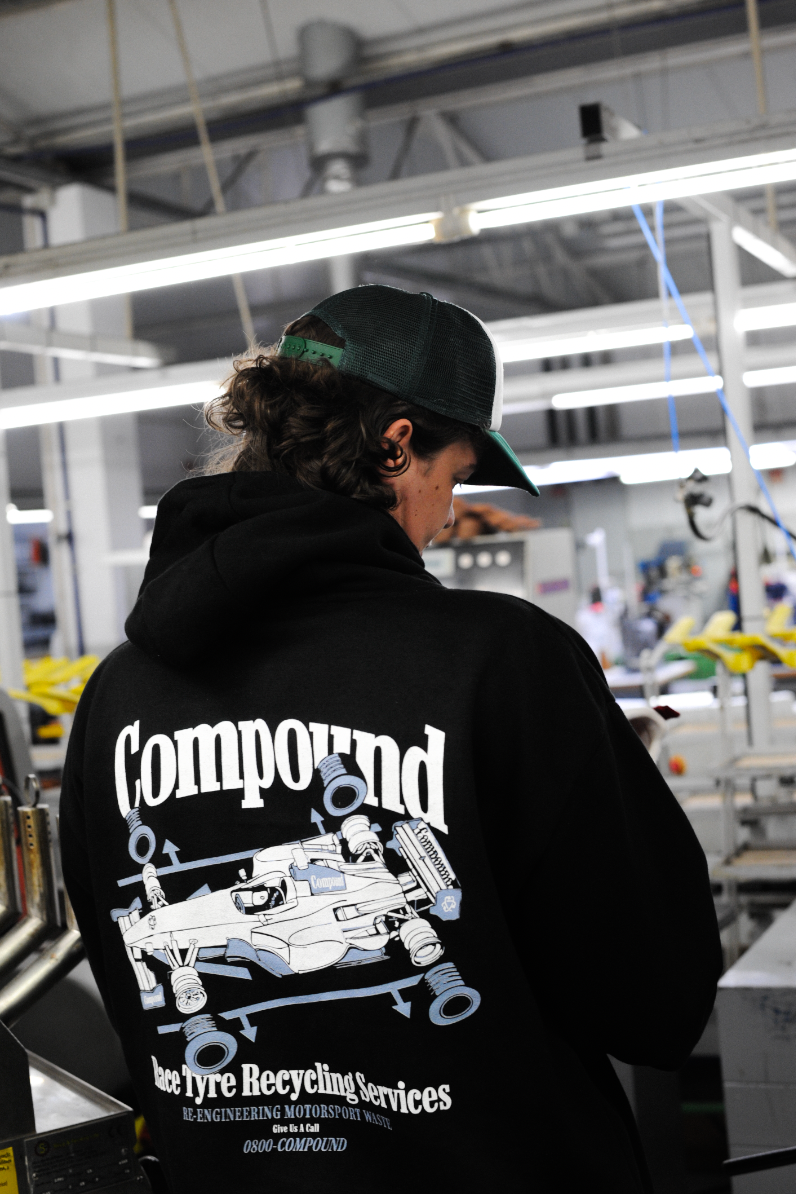 Recycling Services Hoodie - Black