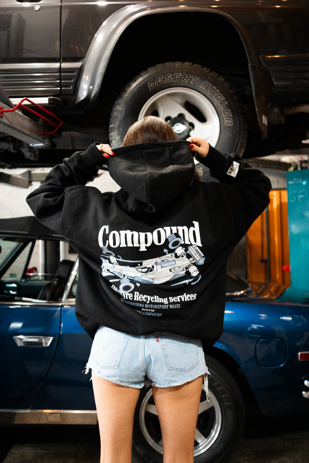 Recycling Services Hoodie - Black