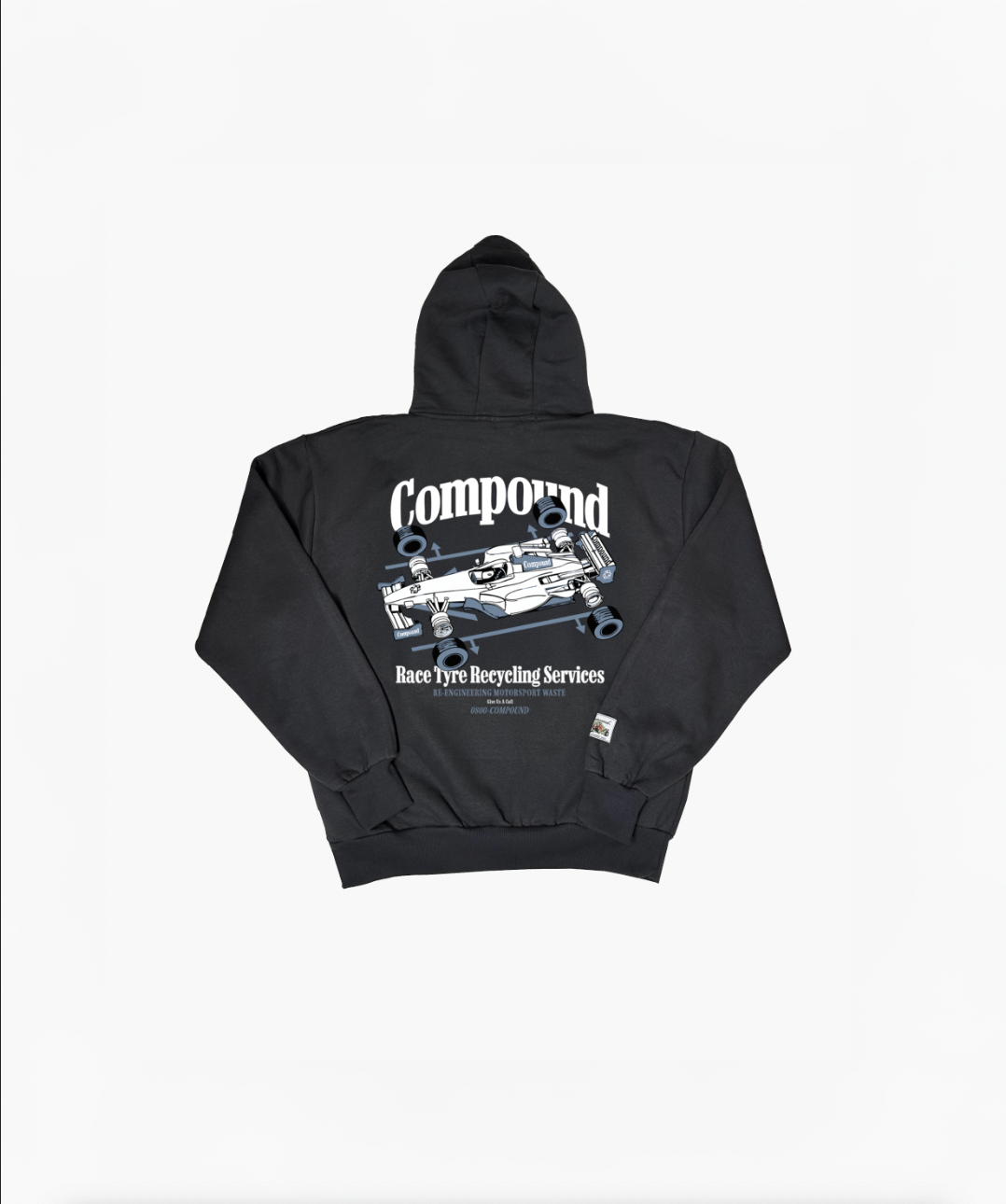 Recycling Services Hoodie - Black