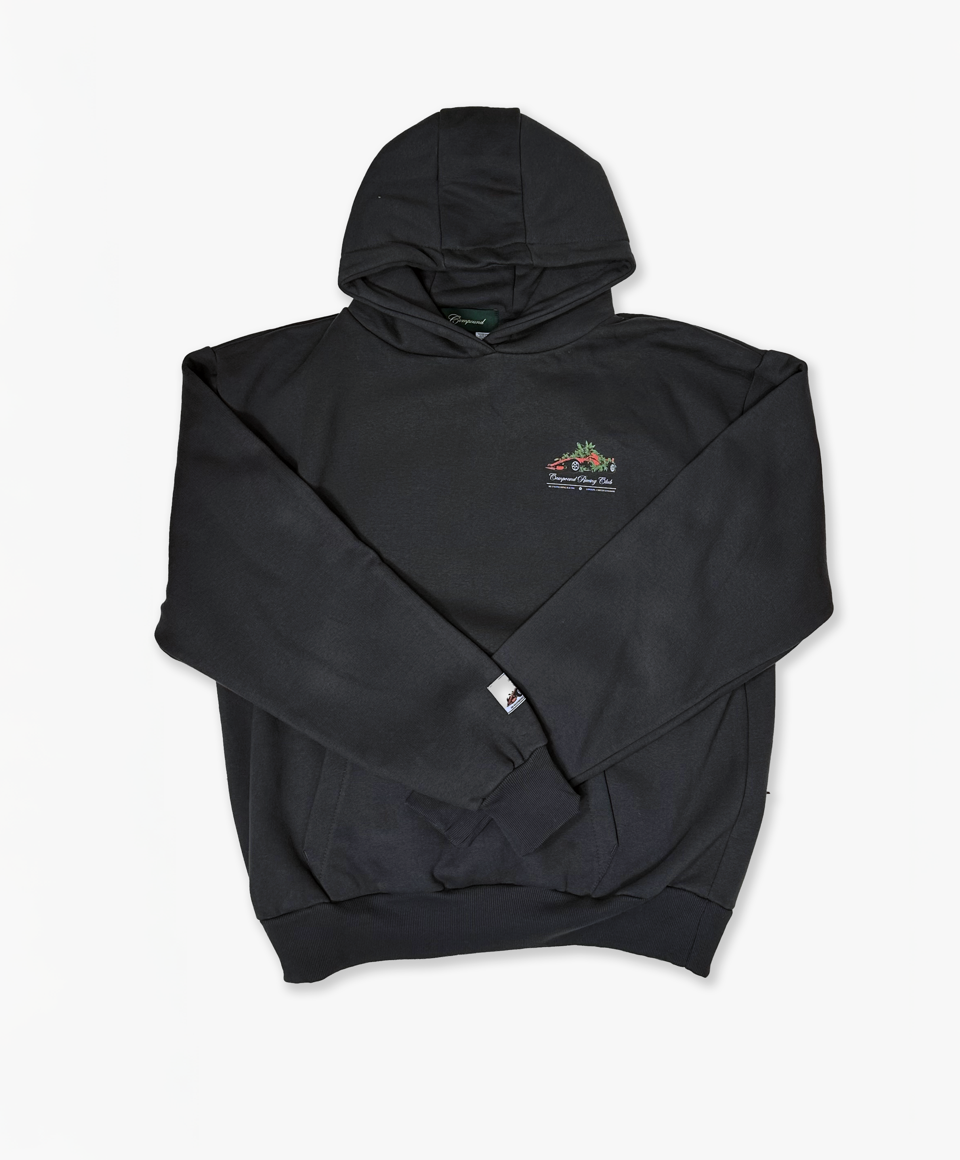 Racing Club Hoodie - Charcoal