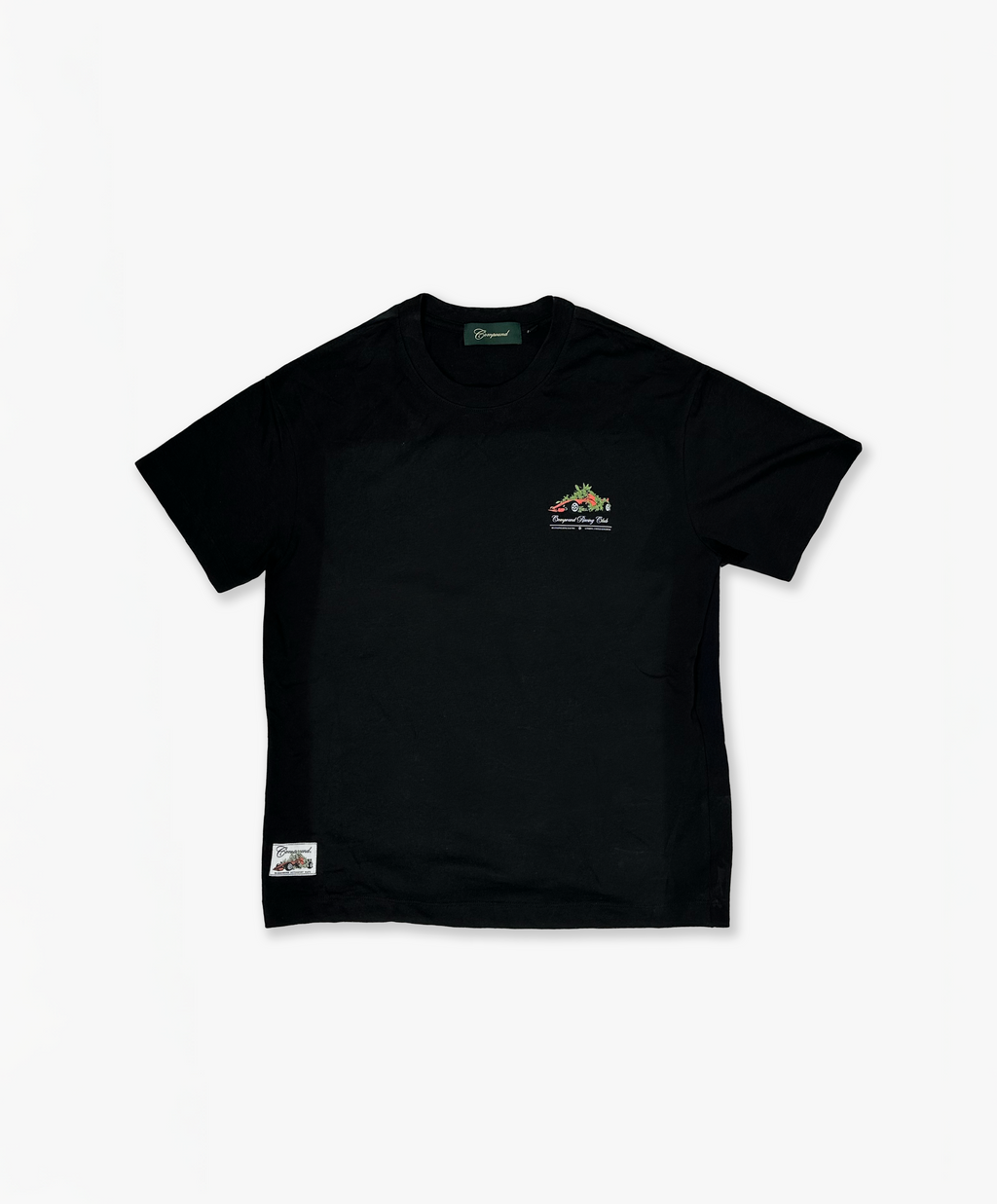 Racing Club T Shirt - Black